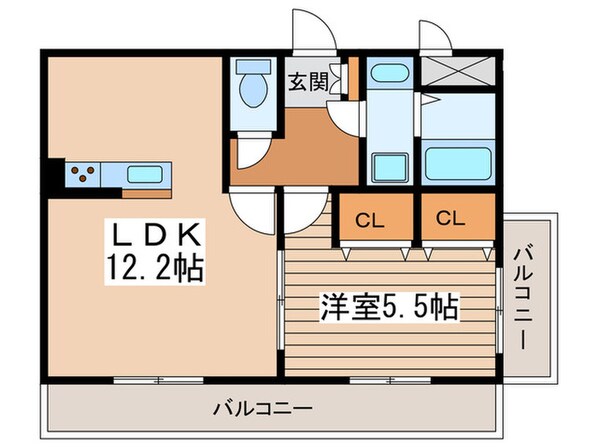 リブリ・サンモールの物件間取画像